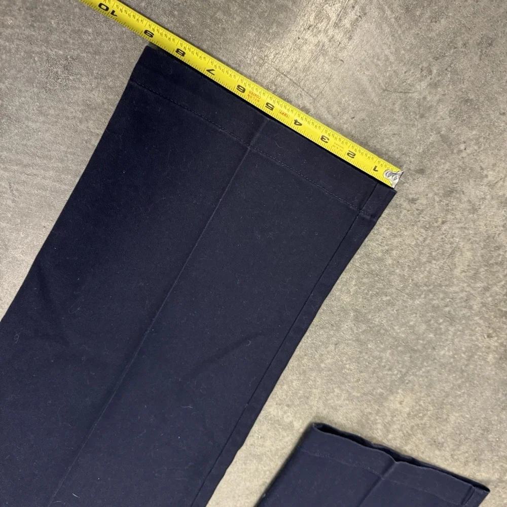 Vintage Men's Dockers Double Pleated Navy Blue Preppy Essential Nautical 40x30